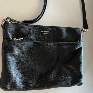 Kate Spade Black Leather Cross Body